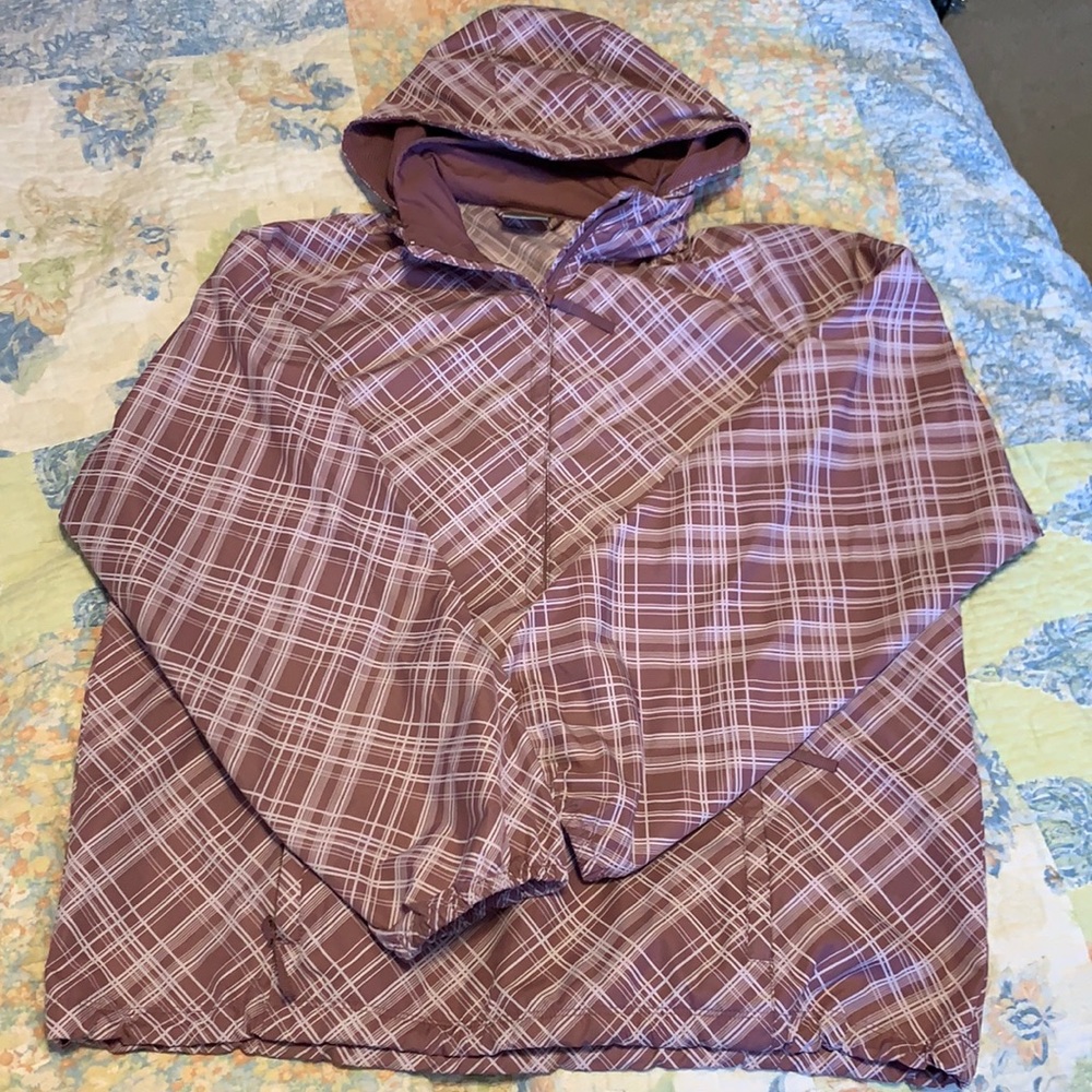 Purple Nike Half-zip Rain jacket